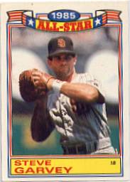 1986 Topps Glossy All-Stars Gray Stock Baseball Cards     013      Steve Garvey